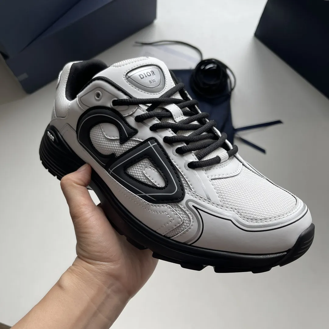 Men’s Countdown Sneaker White Black Shadow