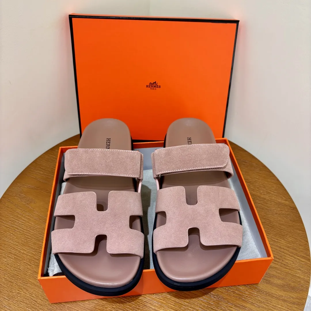 Chypre Sandal Dusty Rose Suede