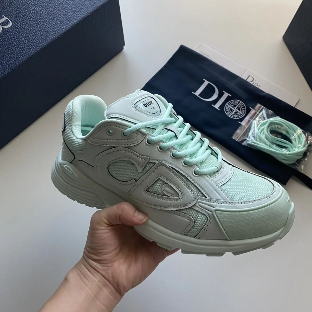 Men’s Countdown Sneaker Mint Green