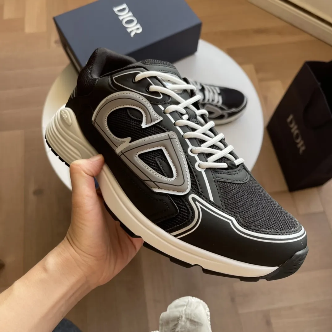 Men’s Countdown Sneaker Black White