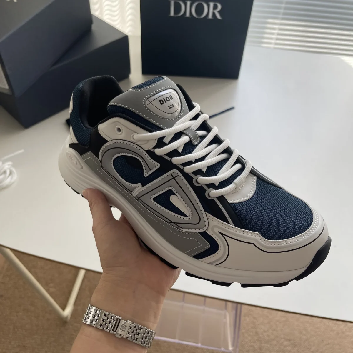Men’s Countdown Sneaker Navy Steel