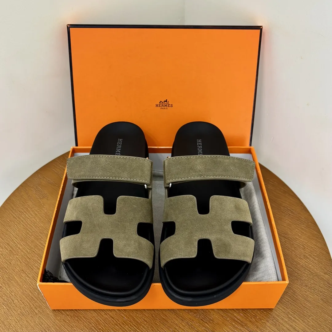 Chypre Sandal Army Suede Classic