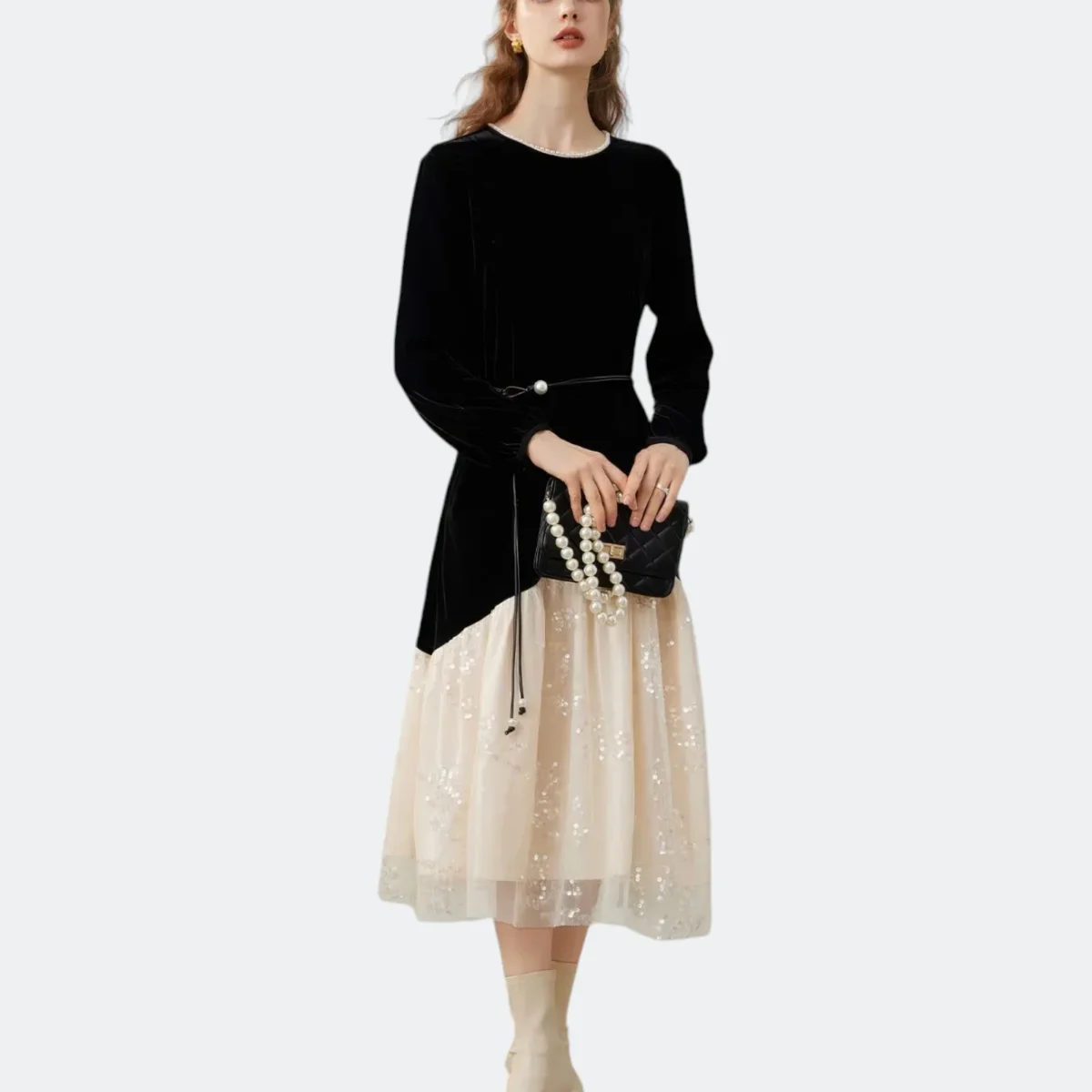 Virelle Midi Dress