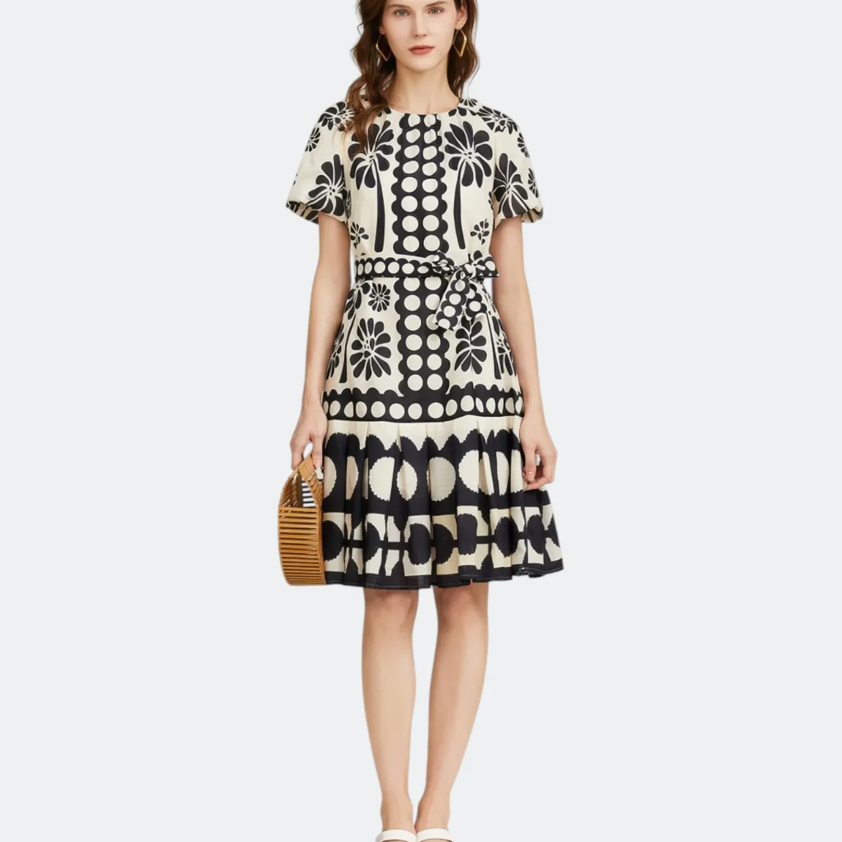 Zalvina Knee-Length Dress